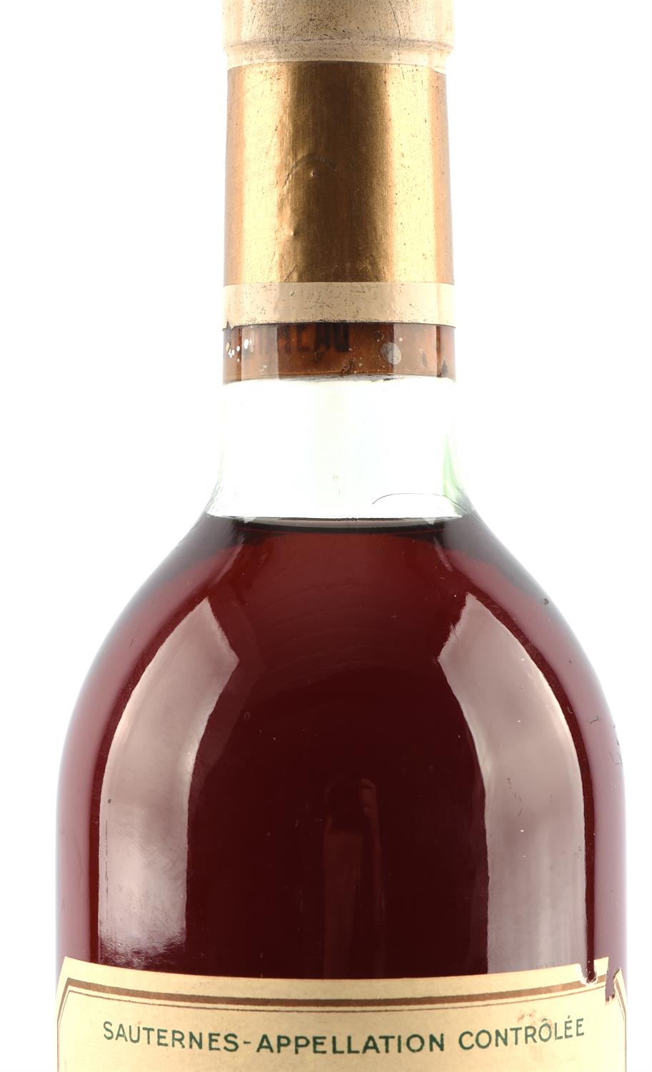 Sauternes, One bottle of 1954 Chateau d' Yquem Sur Saluces (1) - Bild 3 aus 4