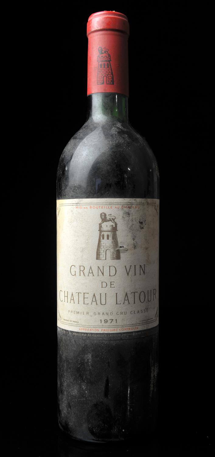 Bordeaux wine, Chateau Latour, 1971, one bottle (1) Note: This wine has been supplied by