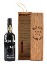 Madeira, Blandy Sercial 1940, 1 bottle, OWC