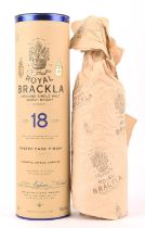 Royal Brackla 18year old Sherry cask finish Palo Cotado, with wrapping and case