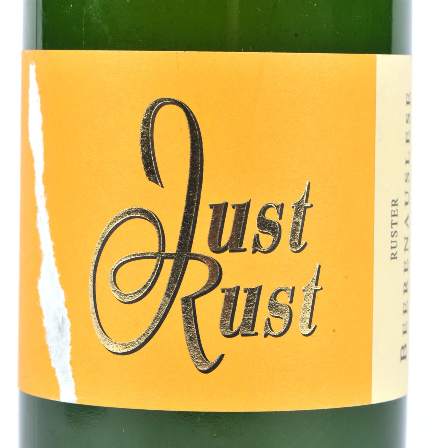 German wine, Just Rust, Neuberger Spatlese 1997, two bottles, Rulander Weissburger Auslese 1999, - Bild 2 aus 3