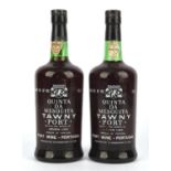 Port, Quinta da Mesquita Tawny, Joven LDA, two bottles,