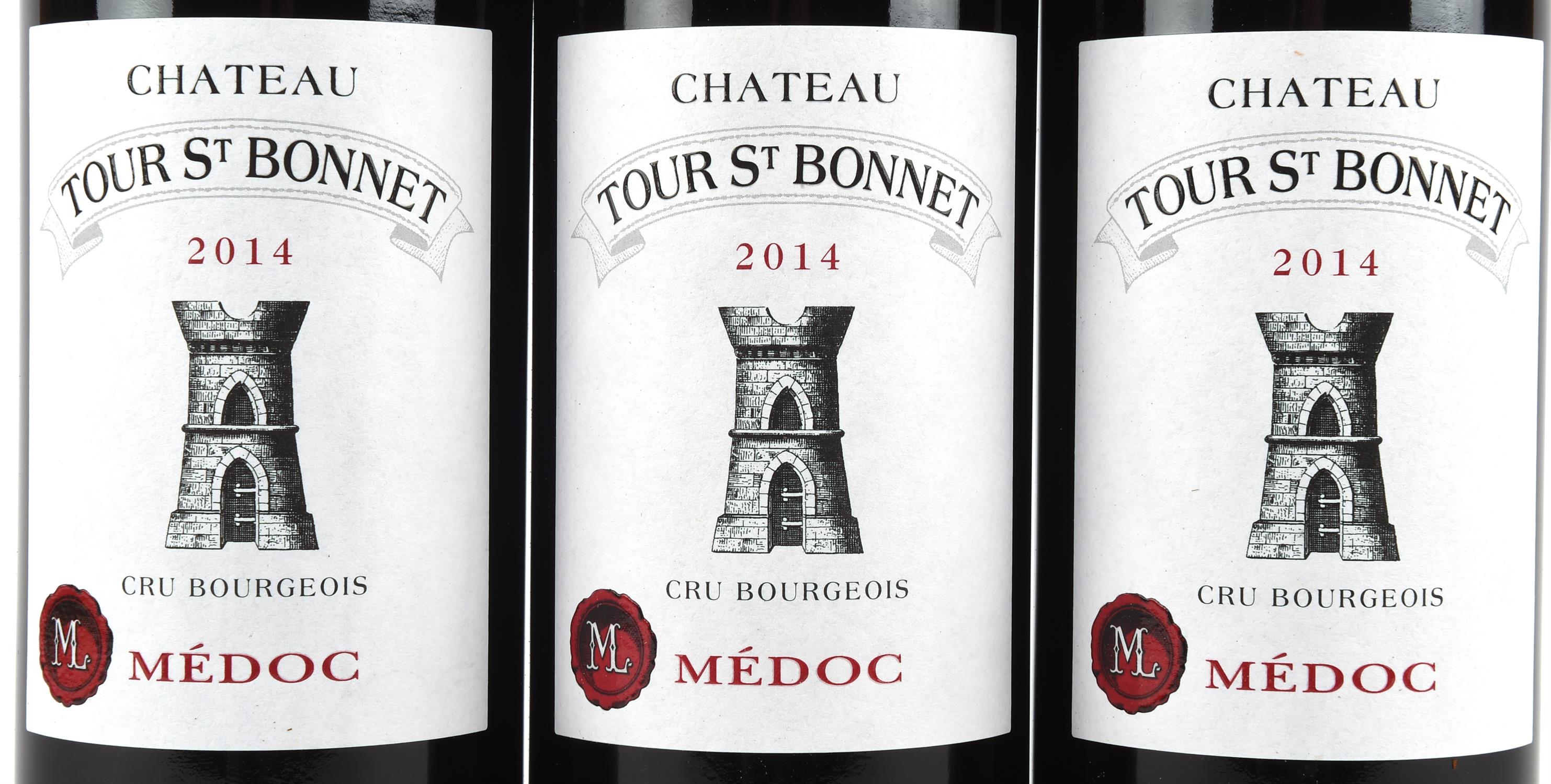 Bordeaux wines, Tour St. Bonnet 2014, 3 bottles (3) Note: This wine has been stored professional - Bild 3 aus 4