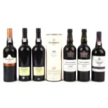 Port, Grahams Crusted 2013, 2 bottles, Taylors LBV 2008, Taylors LBV 2010, Sainsbury's Port 2003,