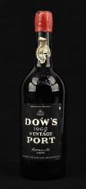 Dows 1966 vintage port, 1 bottle, (1)