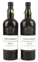 Port, Taylors 2000, two magnums (2)