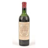 Bordeaux wine, Chateau Longueville Baron 1961 (1 bottle) Note: This wine has been supplied by