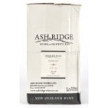 New Zealand wine, Ash Ridge Estate Syrah 2014, six bottles (6) Note: This wine has been stored