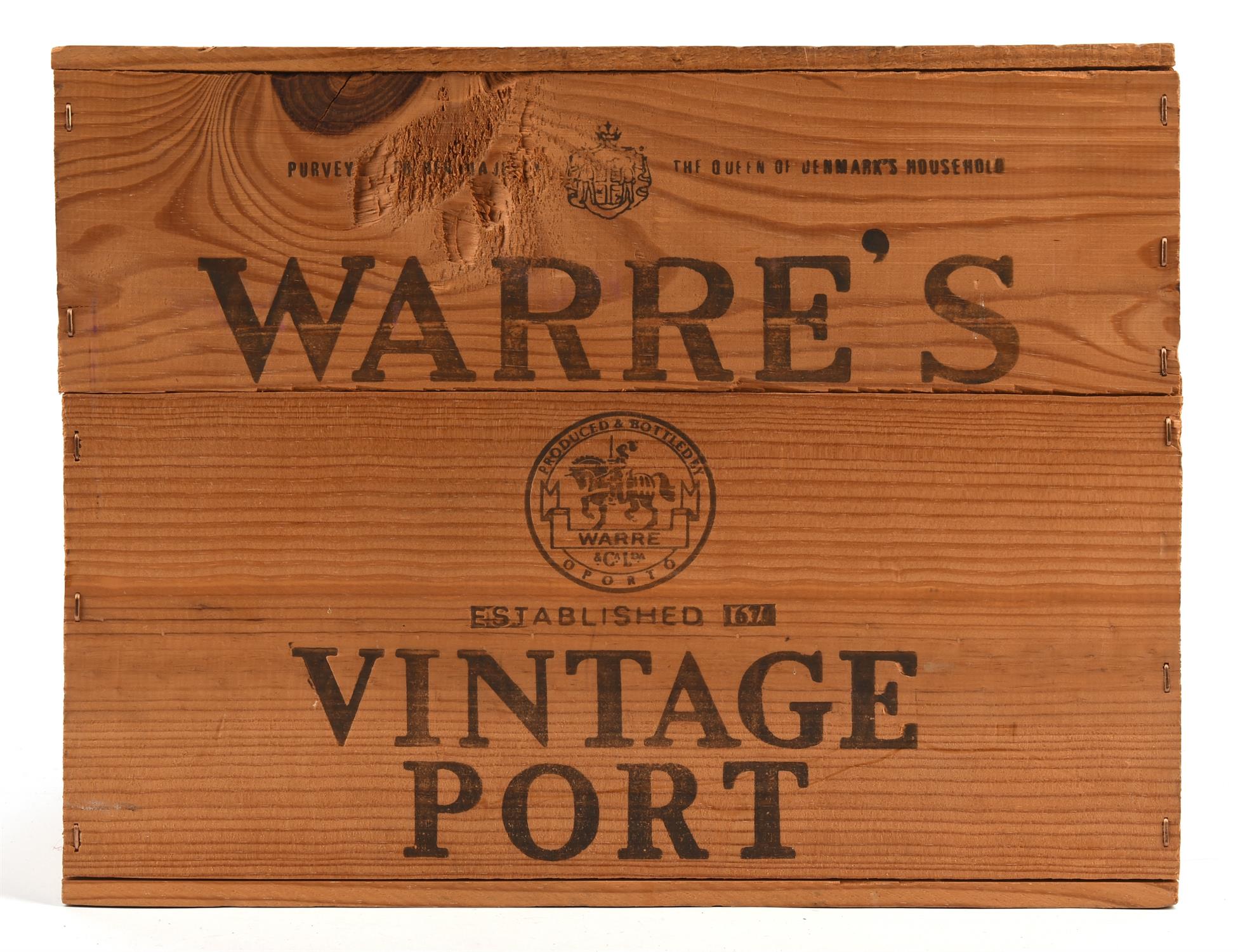 Port, Warres 1976, 12 bottles, in OWC - Bild 3 aus 3