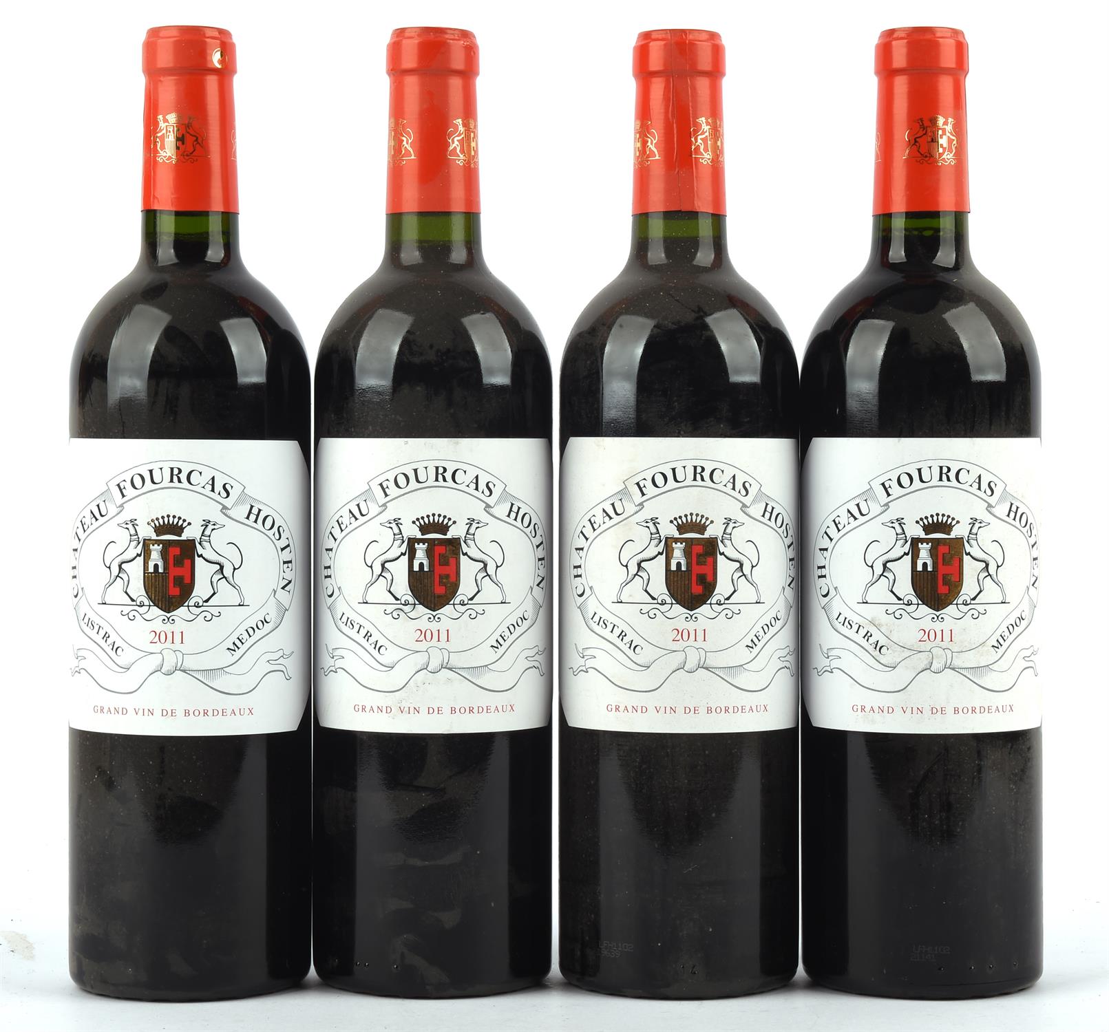 Bordeaux wines, Fourcas Hosten 2011, 4 bottles (4) Note: This wine has been stored professional