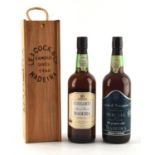 Madeira, Henriques and Henriques Sercial, 10 years, 1 bottle and Cossarts Special Reserve Madeira