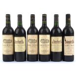 Bordeaux wines, Chateau Lefont-Rochet, St. Estephe 1995, 3 bottles, Chateau Beaumont 1994,