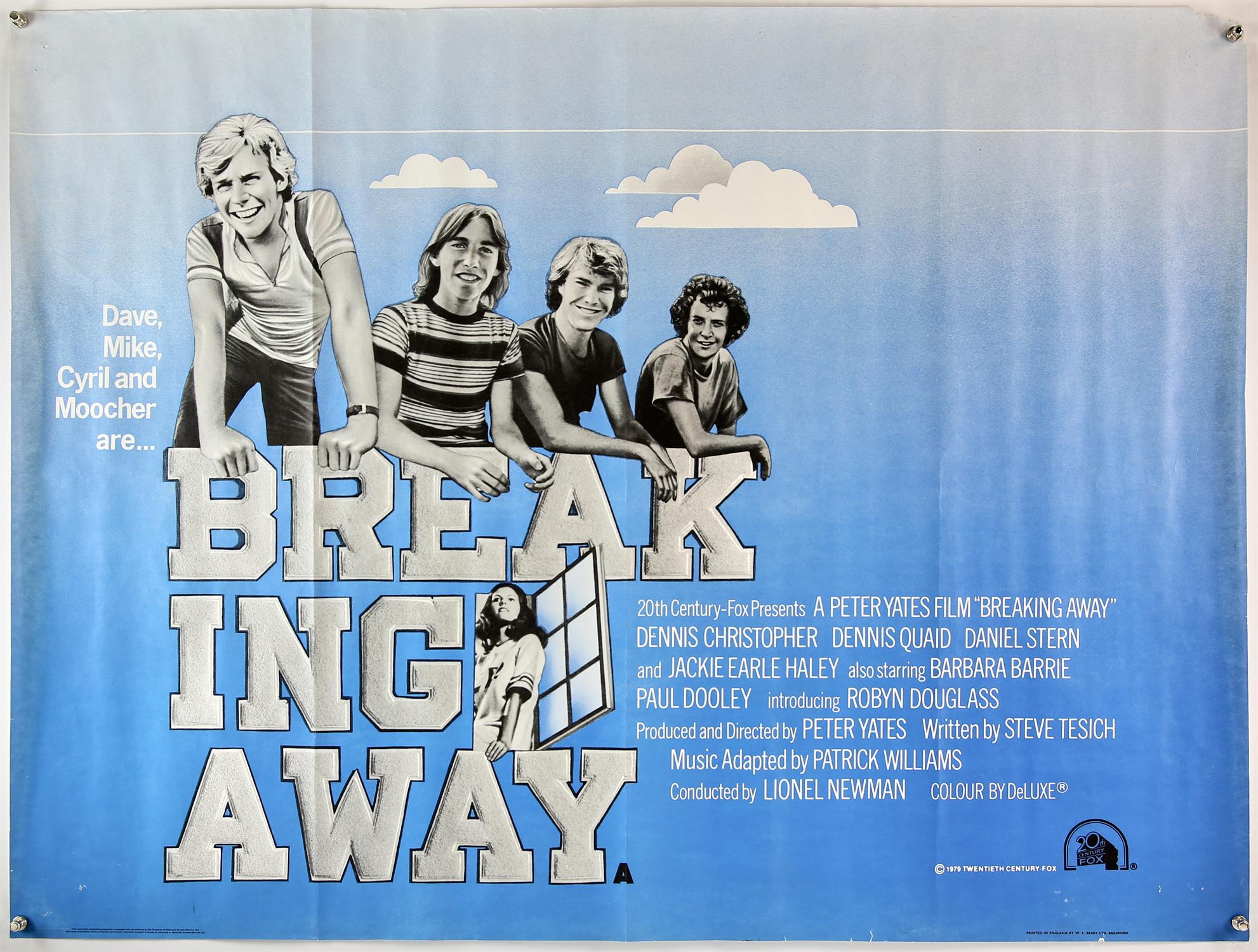 Fifteen British Quad film posters, includes, Death On the Nile; Clockwise; Breaking Away; The Main - Bild 2 aus 3