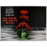 The Flesh and Blood Show (1972) British Quad film poster, was folded now rolled,