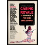 James Bond: Casino Royale (1967) US One Sheet, NSS number 67/72, linen backed, 40.75 x 27.