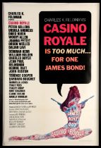 James Bond: Casino Royale (1967) US One Sheet, NSS number 67/72, linen backed, 40.75 x 27.