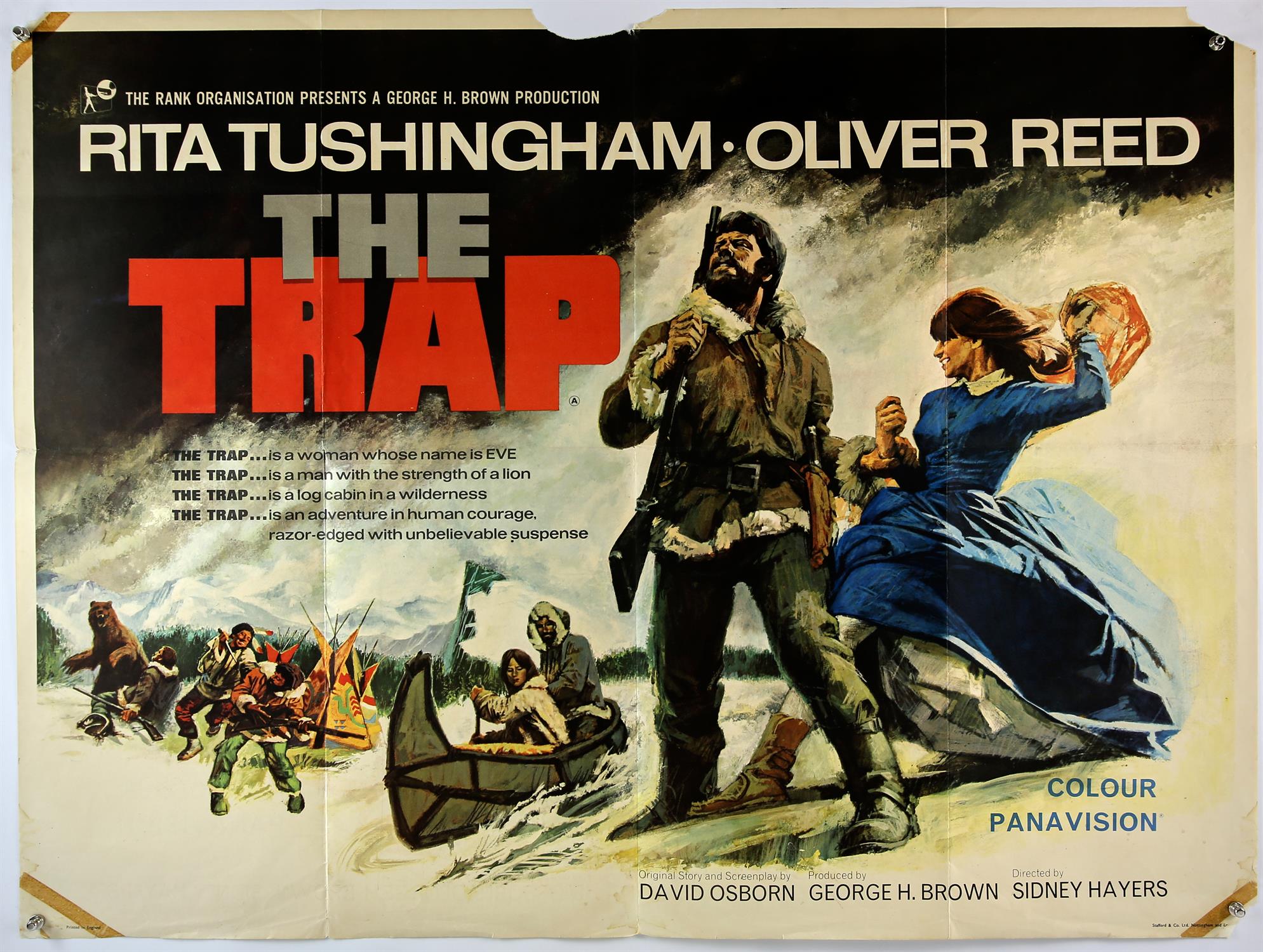 40+ British Quad film posters, including The Great Waldo Pepper, Heaven Can Wait, The Trap, - Image 8 of 10