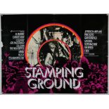 Stamping Ground (1971), British Quad film poster, (folded), 40 x 30 inches.