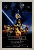 Star Wars: Return of the Jedi (1983), Australian One Sheet, 40 x 27 inches, folded Director