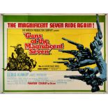 Guns of the Magnificent Seven (1969), British Quad, 40 by 30 inches, folded Director Paul Wendkos
