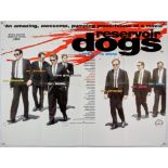 Reservoir Dogs (1992), British Quad film poster, by Quentin Tarantino, (folded), 40 x 30 inches.