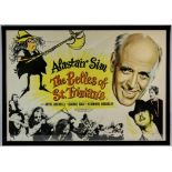 AMENDED DISCRIPTION : The Belles of St. Trinians (1954), British quad, framed and glazed,