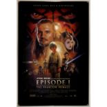 Star Wars: The Phantom Menace (1999), US One sheet, teaser, rolled, 39.5 x 27 inches,