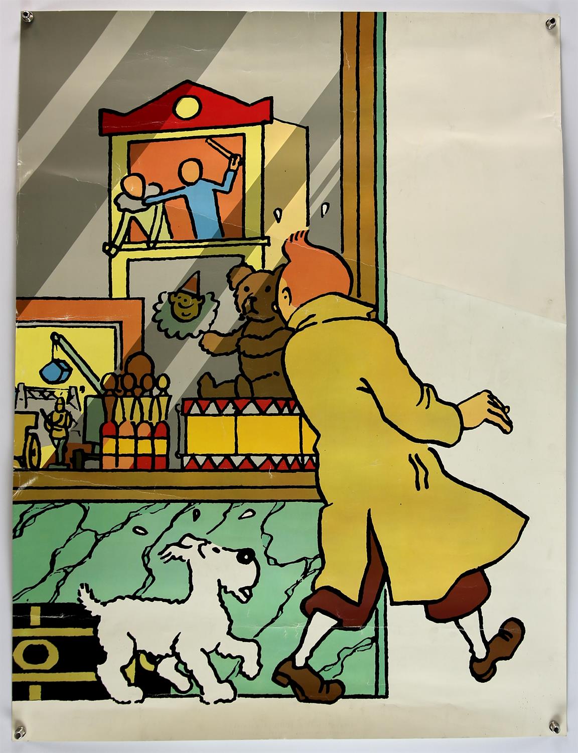 Tintin King Ottokar’s Sceptre, Ltd edition print of 1000 by Herge Moulinsart, 23.5 x 31 inches,