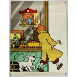 Tintin King Ottokar’s Sceptre, Ltd edition print of 1000 by Herge Moulinsart, 23.5 x 31 inches,