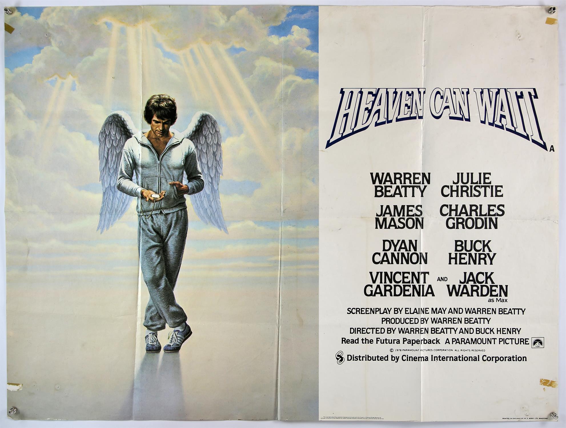 40+ British Quad film posters, including The Great Waldo Pepper, Heaven Can Wait, The Trap, - Image 2 of 10