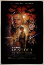 Star Wars: The Phantom Menace (1999), US One sheet, teaser, rolled, 39.5 x 27 inches,