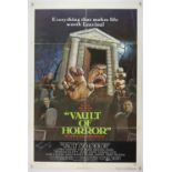 Vault of Horror One Sheet film poster signed by Geoffrey Davies and an Australian Daybill for
