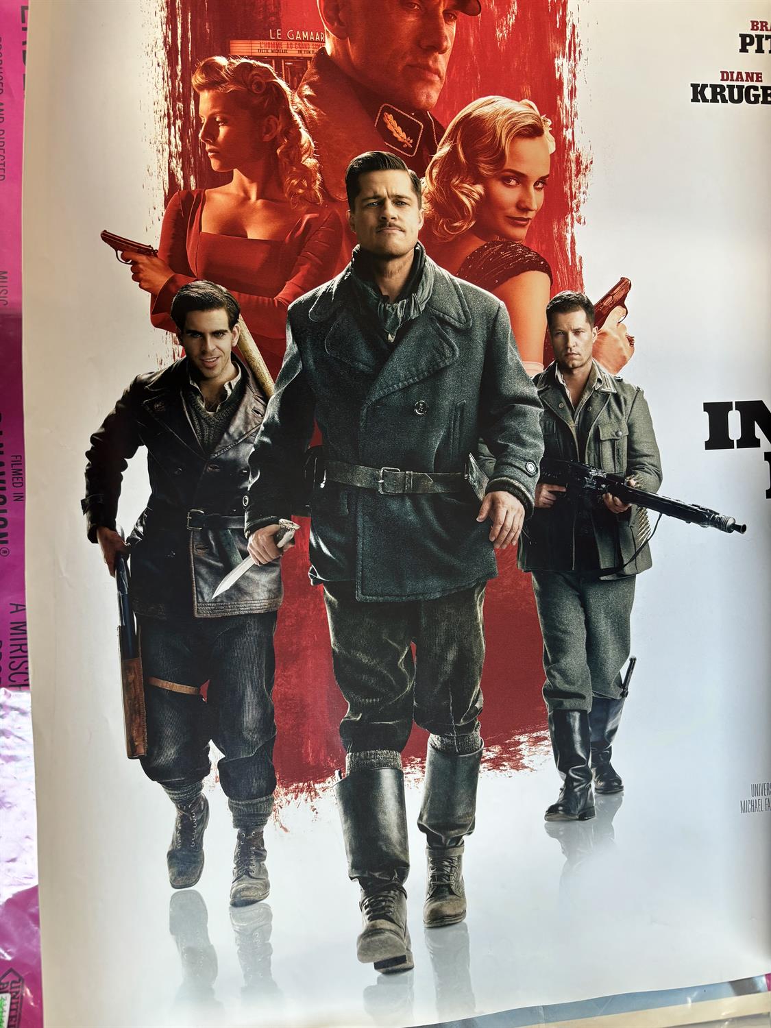 AMENDED ESTIMATE: A collection of British Quad vintage posters including ; 'Inglorious Basterds' by - Image 4 of 7