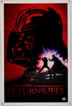 Star Wars: Return of the Jedi (1983), US One sheet, 41 x 27 inches, rolled, 10th Anniversary Kilian