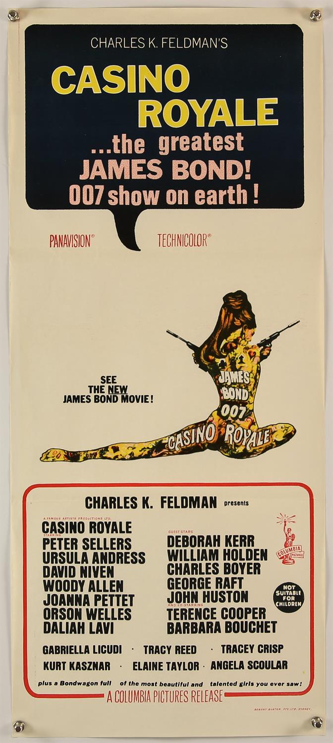 Casino Royale - (1967) - Australian Daybill - folded - 30 by 13 inches Director - Val Guest / Ken