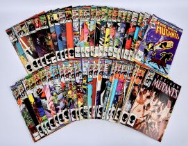 Marvel Comics: 55 New Mutants comics featuring key issues (1983 onwards). This lot features: New