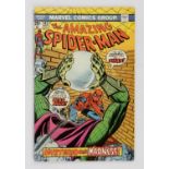 Marvel Comics: The Amazing Spider-Man No. 142 featuring a Mark Jeweller insert (1979).