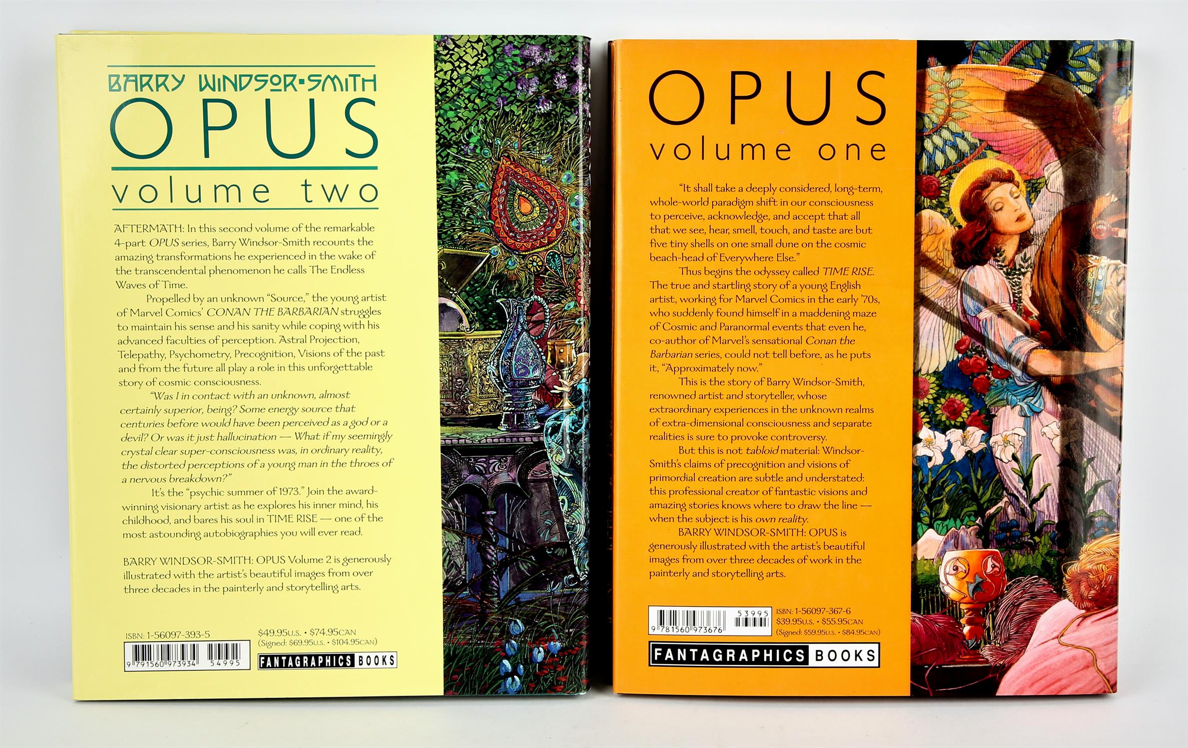 Barry Windsor-Smith, a signed set of Opus artbooks (1999 / 2000 Fantagraphic Books) A superb set - Image 4 of 9