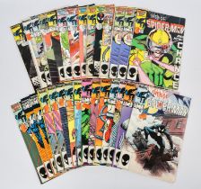 Marvel Comics: A group of 31 Web of Spider-Man issues (1984 onwards). This lot features: Web of