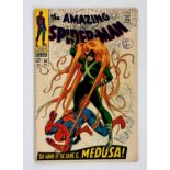 Marvel Comics: The Amazing Spider-Man No. 62 featuring Iconic Medusa cover and appearance (1968).