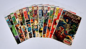 Marvel Comics: 11 The Fantastic Four issues featuring key issues (1967 onwards). This lot