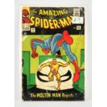 Marvel Comics: The Amazing Spider-Man No. 35 (1966). Featuring the 2nd appearance of Molten Man.