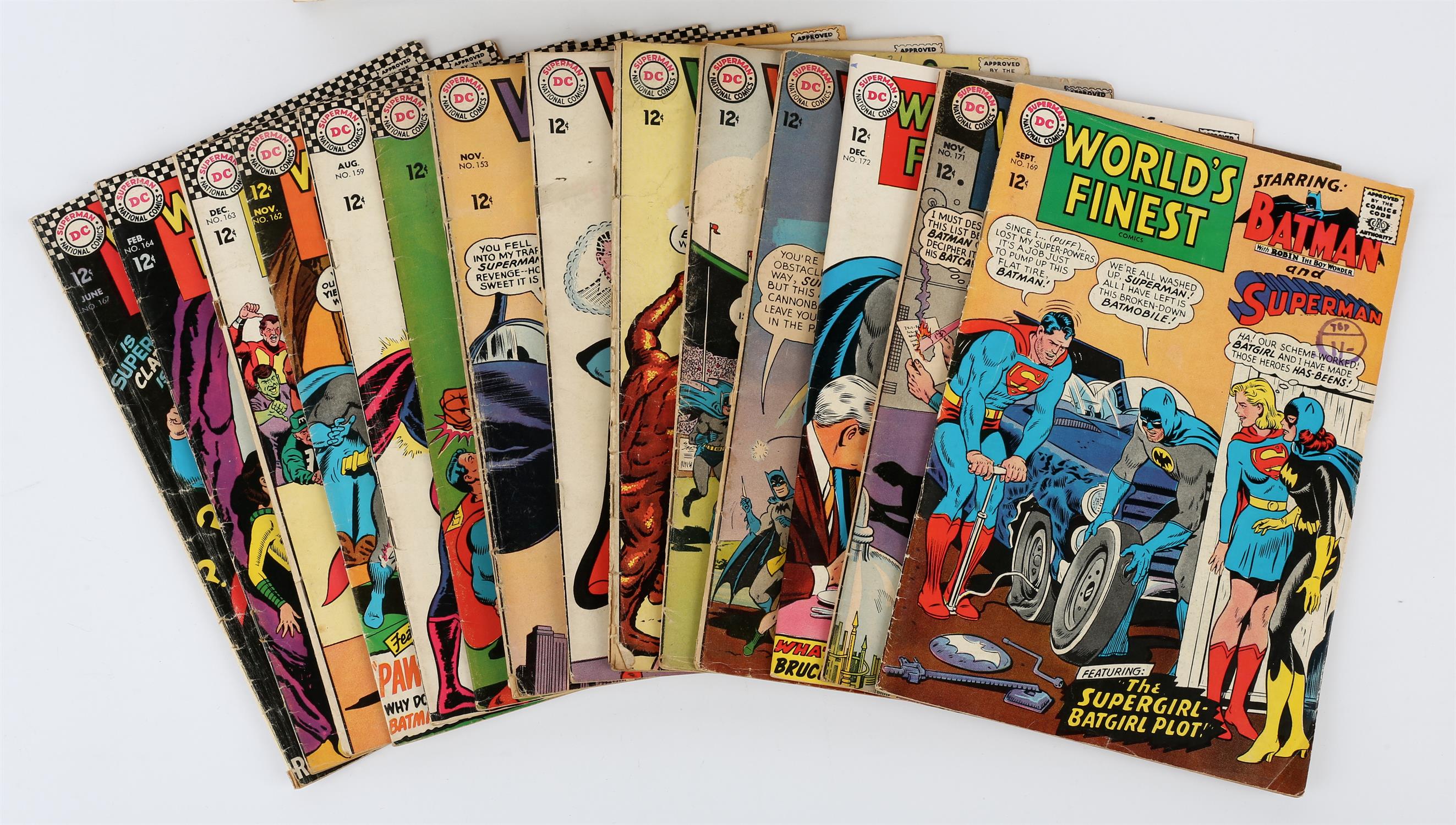 DC Comics: A group of 40 World’s Finest comics featuring Batman and Superman (1963 onwards). - Image 2 of 4