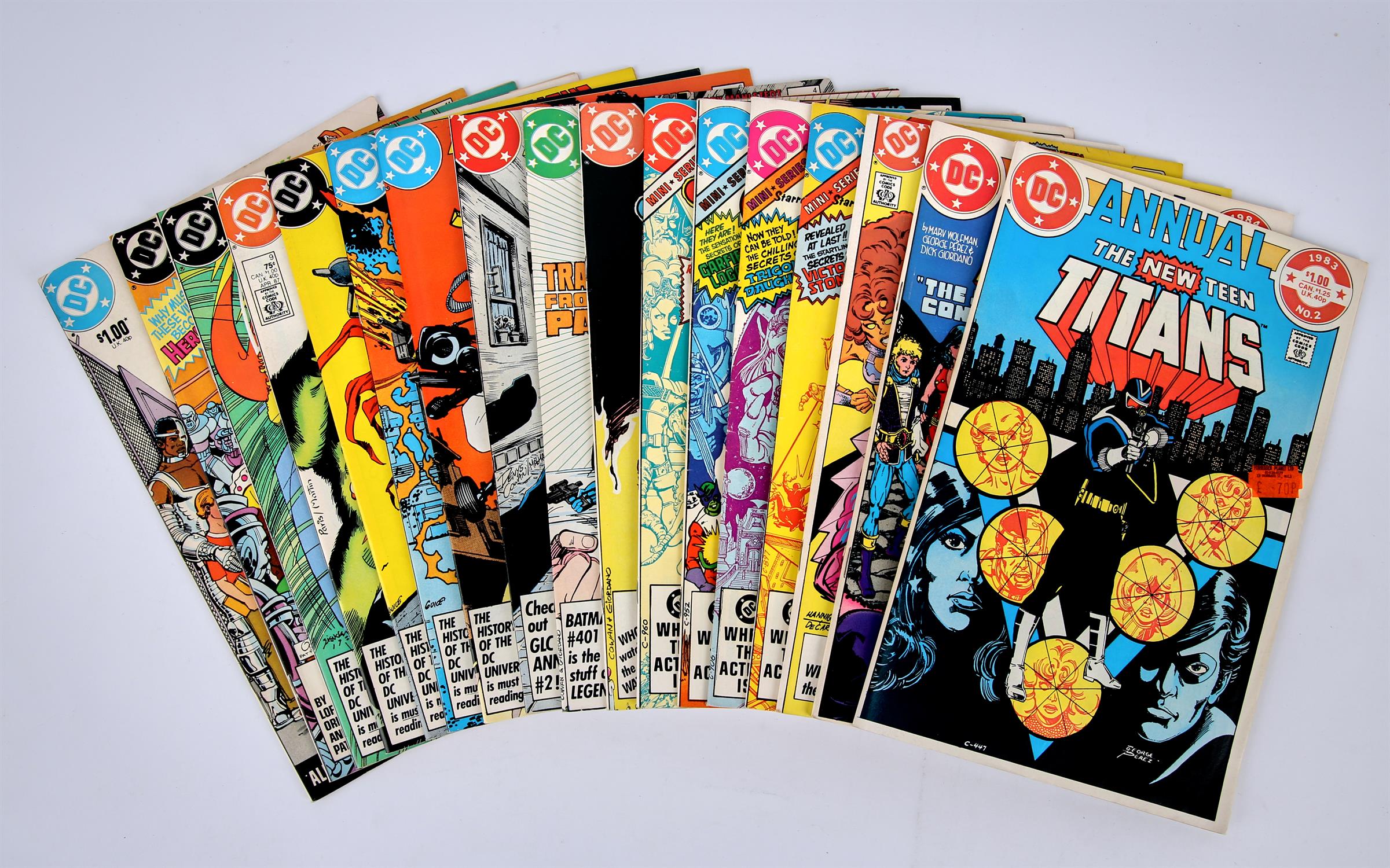 The New Teen Titans / Tales of the New Teen Titans: 55 Issues including the 1st appearance of - Image 3 of 3