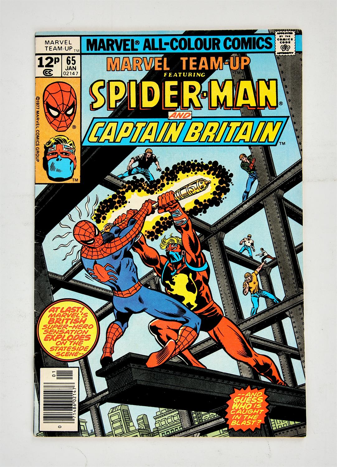 Marvel Comics: Marvel Team-Up featuring Spider-Man No. 65 (1977). Featuring the 1st US appearance - Image 11 of 12