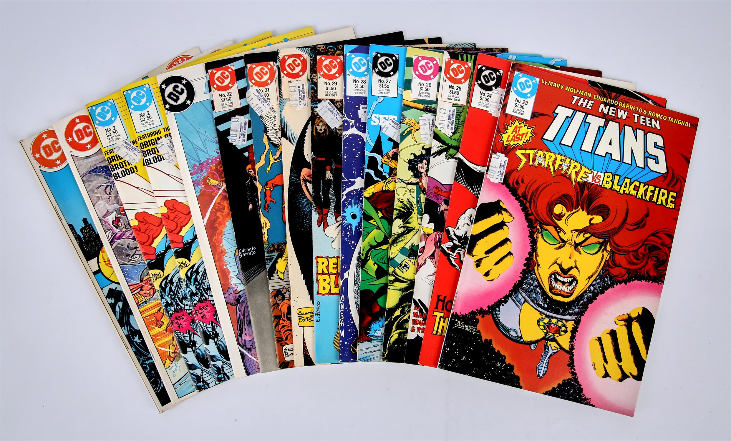 The New Teen Titans / Tales of the New Teen Titans: 55 Issues including the 1st appearance of - Image 2 of 3