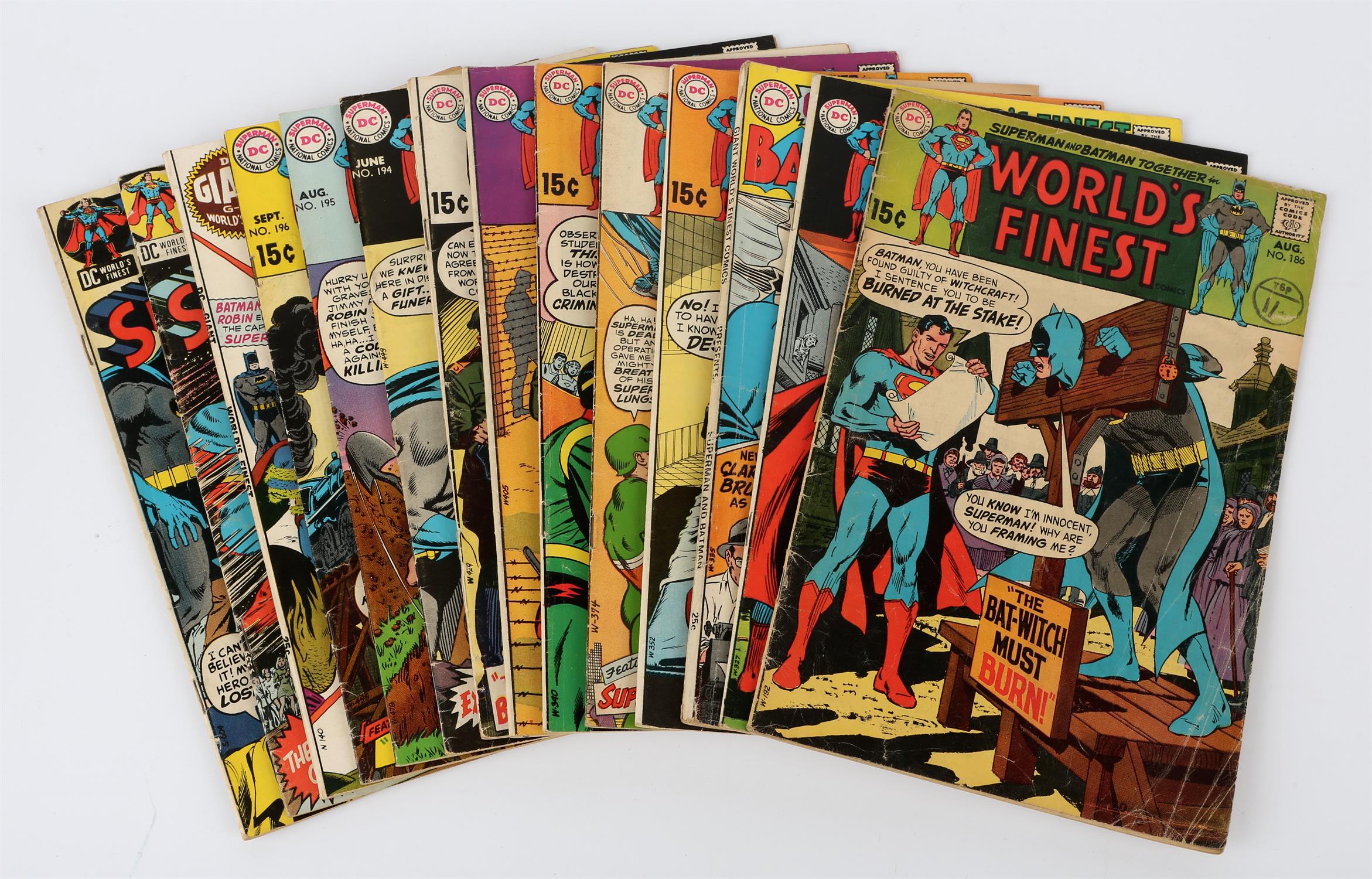 DC Comics: A group of 40 World’s Finest comics featuring Batman and Superman (1963 onwards). - Image 4 of 4