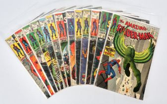 Marvel Comics: 13 The Amazing Spider-man Key issues featuring 1st appearances and classic covers