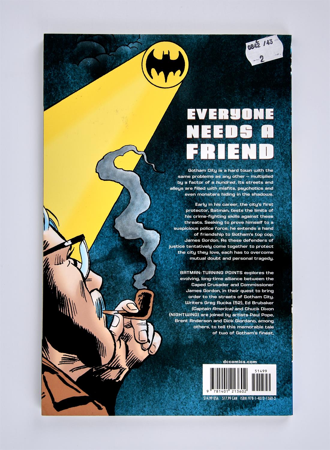 Batman ‘Turning Points’ Graphic Novel Signed by Adam West (Batman) Burt Ward (Robin) and Tim Sale. - Image 2 of 2