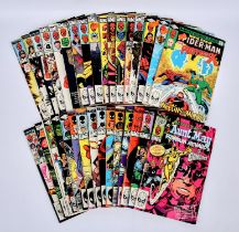 Marvel Comics: 35 Marvel Team-up featuring Spider-Man issues (1982 onwards). Featuring Spider-Man